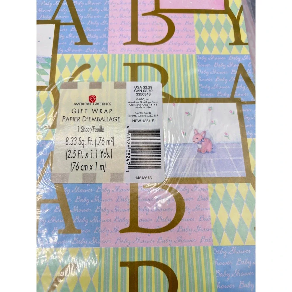 American Greetings vintage baby
